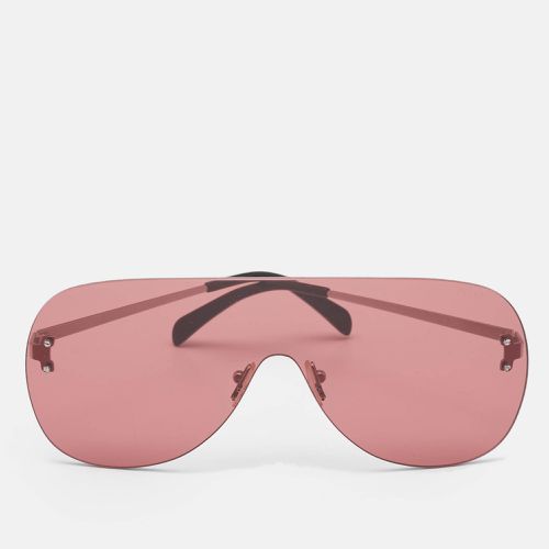 Emilio Pucci Burgundy EP 78 16S Shield Sunglasses - Emilio Pucci - Modalova