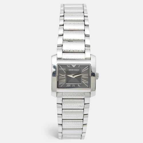 Emporio Armani Grey Stainless Steel AR5708 Women's Wristwatch 27 mm - Emporio Armani - Modalova