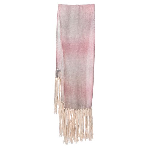 Emporio Armani Ombre Mohair & Silk Fringed Scarf - Emporio Armani - Modalova