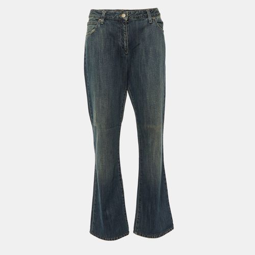 Emporio Armani Blue Washed Denim Jeans L Waist 31" - Emporio Armani - Modalova