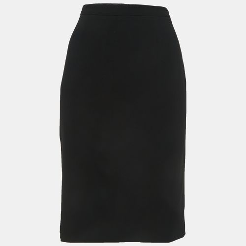 Emporio Armani Black Wool Pencil Skirt M - Emporio Armani - Modalova