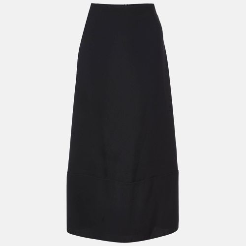 Emporio Armani Black Crepe Long Skirt L - Emporio Armani - Modalova