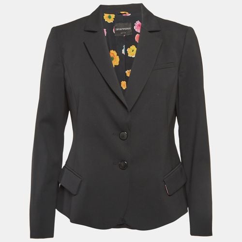 Emporio Armani Black Wool Single Breasted Blazer M - Emporio Armani - Modalova