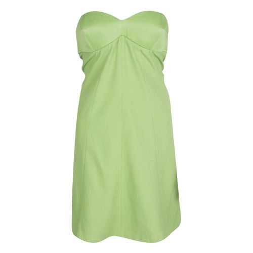 Emporio Armani Green Strapless Dress M - Emporio Armani - Modalova