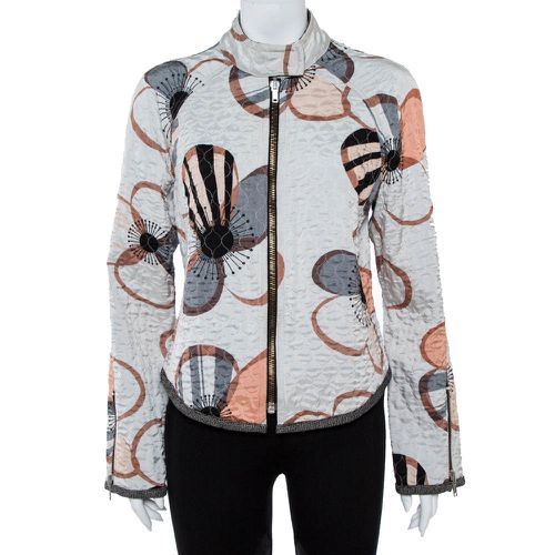 Floral Print Quilted Jacket L - Emporio Armani - Modalova