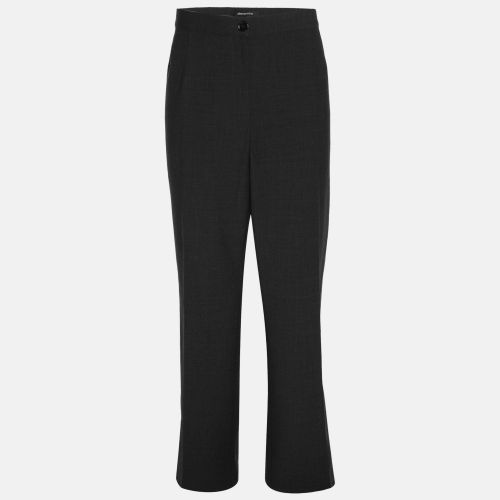 Elena Miro Dark Grey Wool Blend Wide Leg Trouser XL - Elena Miro - Modalova