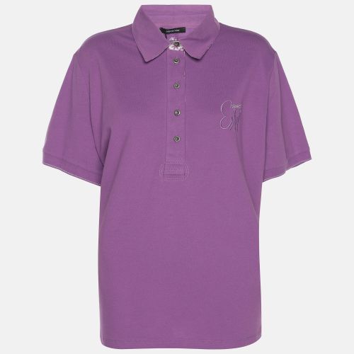 Elena Miro Purple Jersey Polo T-Shirt XL - Elena Miro - Modalova