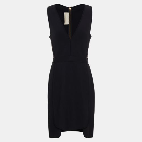 Elie Saab Black Knit Sleeveless Mini Dress XXL (FR 44) - Elie Saab - Modalova