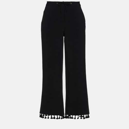 Elie Saab Black Viscose Wide Leg Pants Size 34 - Elie Saab - Modalova