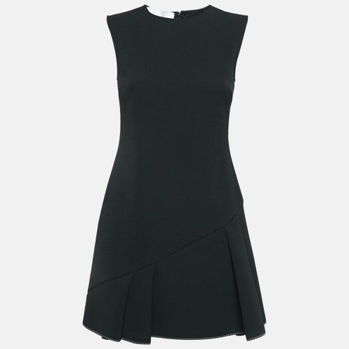 Elisabetta Franchi Black Crepe Passepartout Mini Dress M - Elisabetta Franchi - Modalova