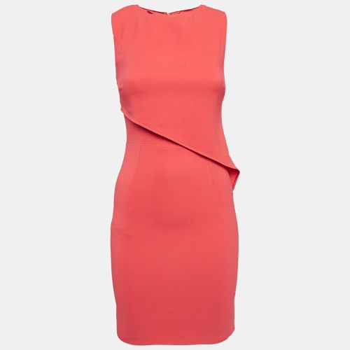 Elisabetta Franchi Red Crepe Sleeveless Mini Dress S - Elisabetta Franchi - Modalova