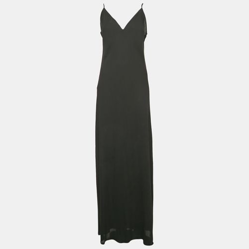 Crepe Maxi Slip Dress L - Elisabetta Franchi - Modalova