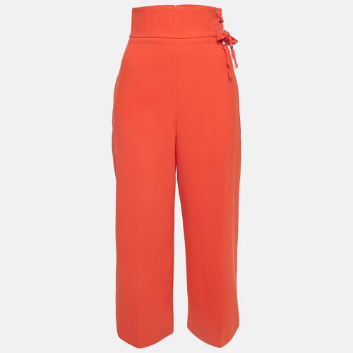 Elisabetta Franchi Orange Crepe Culotte S - Elisabetta Franchi - Modalova