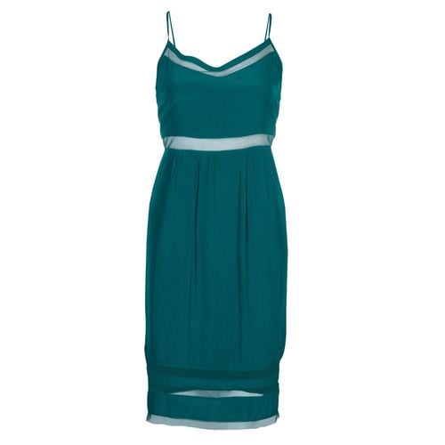 Elizabeth and James Sea Green Mesh Insert Sleeveless Dress XS - Elizabeth & James - Modalova