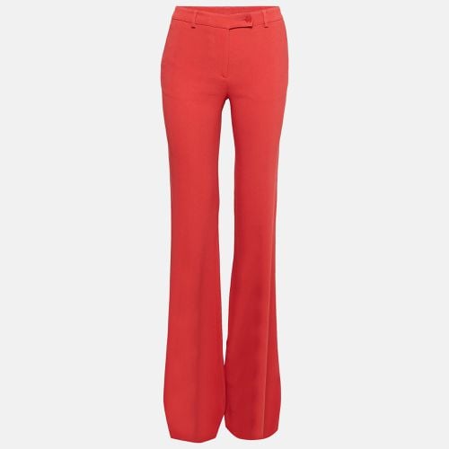 Etro Red Crepe Flared Trousers M - Etro - Modalova