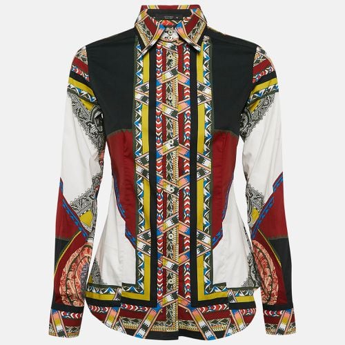 Etro Multicolor Paisley Print Stretch Cotton Tribal Accent Shirt S - Etro - Modalova