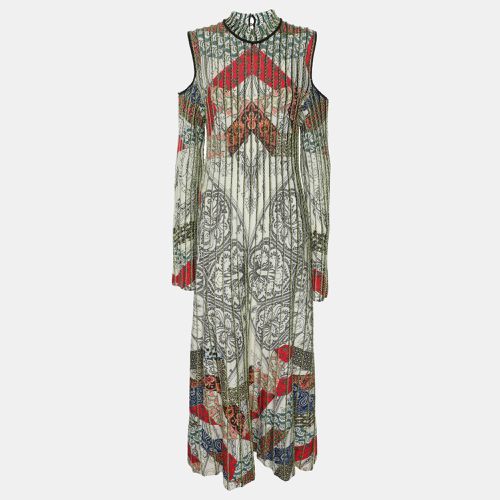 Paisley Printed Knit Cold Shoulder Dress M - Etro - Modalova