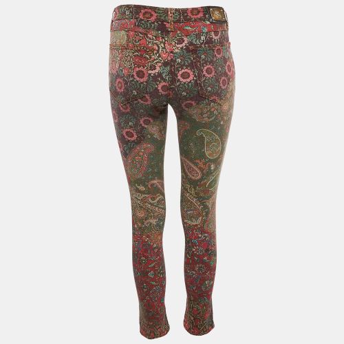 Printed Denim Jeans S Waist 27" - Etro - Modalova