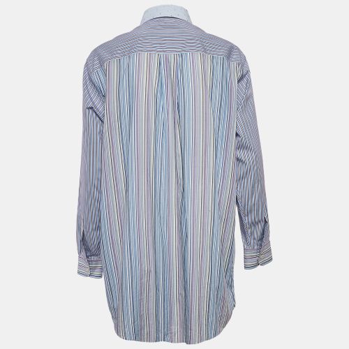Patch Work Cotton Loose Fit Shirt S - Etro - Modalova