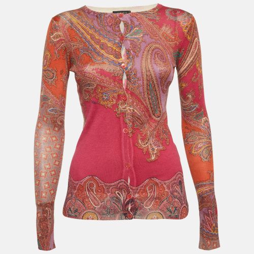 Multicolour Paisley Print Knitted Sweaters S - Etro - Modalova
