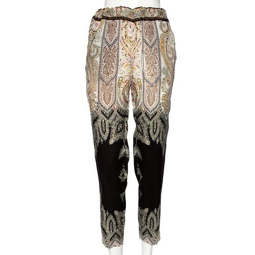 Etro Multicolor paisley Printed Sateen Pants M - Etro - Modalova