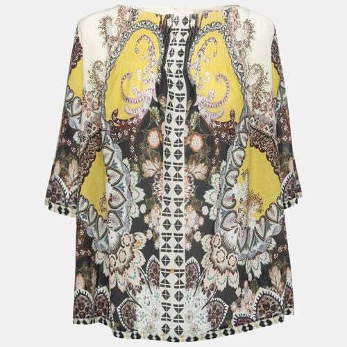 Etro Multicolor Cotton Oversized Blouse M - Etro - Modalova