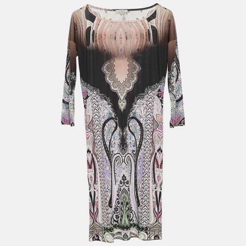 Etro Multicolor Printed Jersey Shift Dress M - Etro - Modalova