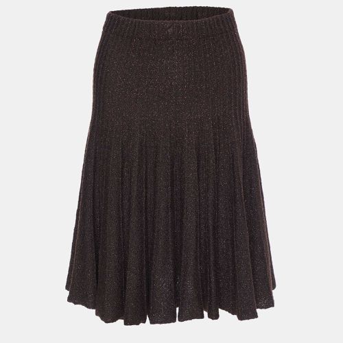 Wool Lurex Knit Midi Skirt S - Etro - Modalova