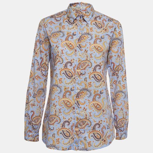 Etro Multicolor Paisley Print Cotton Shirt M - Etro - Modalova