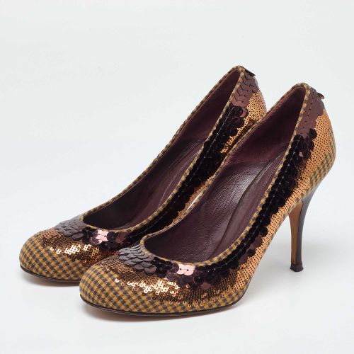 Sequins and Sequins Round Toe Pumps Size 40 - Etro - Modalova