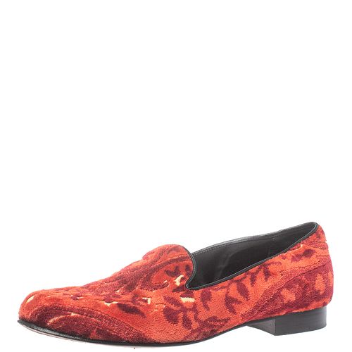 Brocade Velvet Smoking Slippers Size 39 - Etro - Modalova