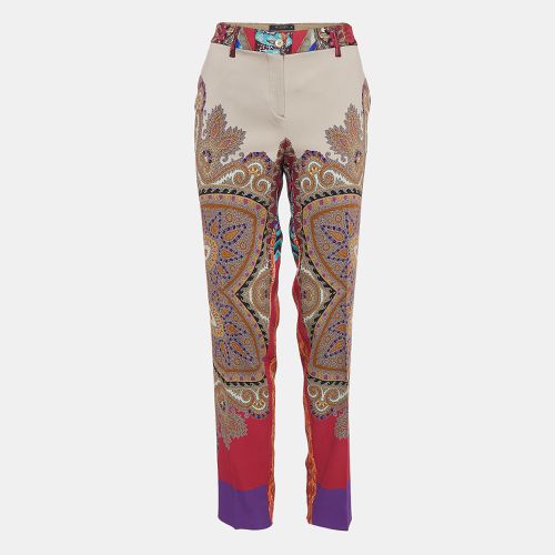 Printed Crepe Trousers L - Etro - Modalova