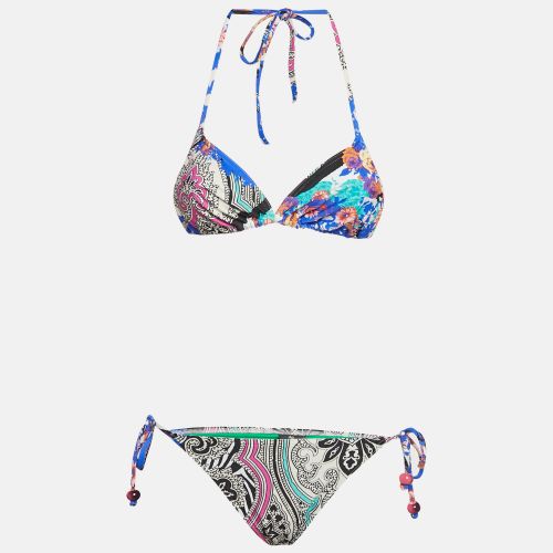 Etro Multicolor Printed Jersey Swimsuit M - Etro - Modalova