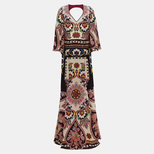 Etro Multicolor Paisley Print Silk Maxi Dress S (IT 40) - Etro - Modalova