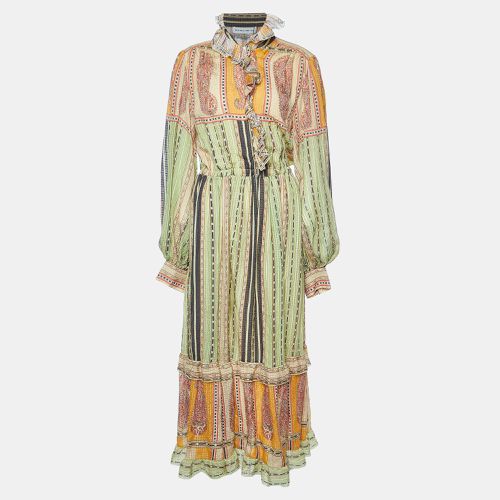 Etro Multicolor Paisley Print Silk Maxi Dress XL (IT 48) - Etro - Modalova