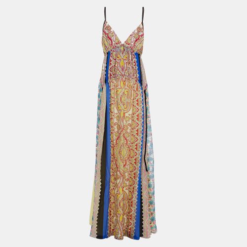 Etro Multicolor Printed Silk Maxi Dress S (IT 40) - Etro - Modalova