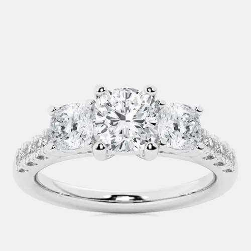 Ct 14k White Gold Lab Grown Diamond Engagement Ring - Evolve - Modalova