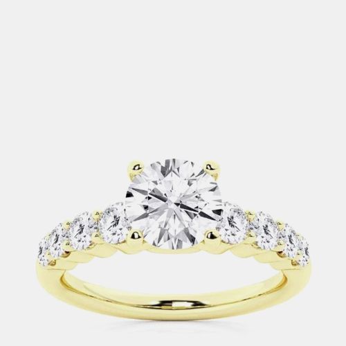 Ct 14k Yellow Gold Lab Grown Diamond Engagement Ring - Evolve - Modalova