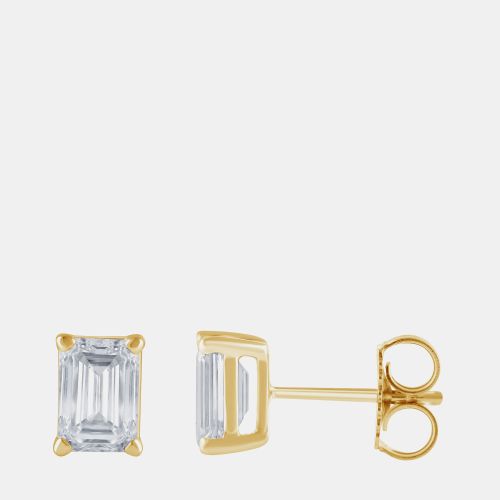 Ct 14k Gold Lab Grown Diamond Basic Stud Earring - Evolve - Modalova