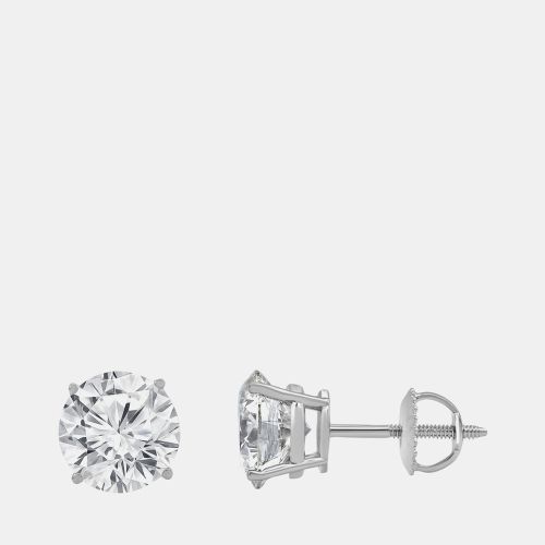 Ct 14k Gold Lab Grown Diamond Basic Stud Earring - Evolve - Modalova