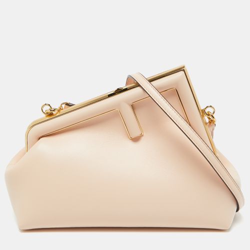 Fendi Pink Leather Fendi First Clutch - Fendi - Modalova