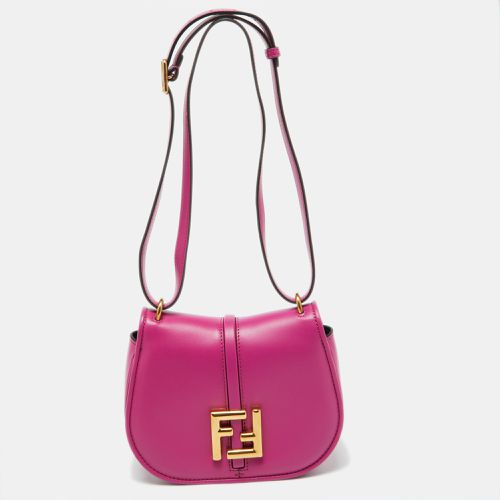 Fendi Pink Leather Small C'Mon Flap Shoulder Bag - Fendi - Modalova