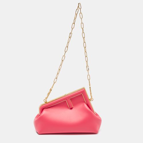 Leather Small First Clutch - Fendi - Modalova