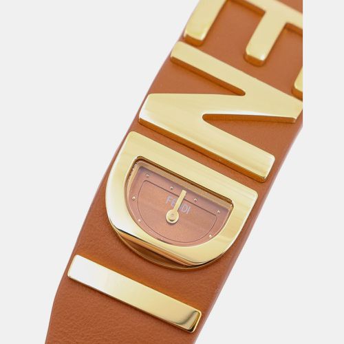 Fendi Brown Graphy Wristwatch 22 cm - Fendi - Modalova