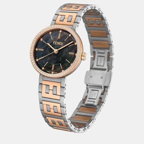 Fendi Rosegold steel Watch - Fendi - Modalova