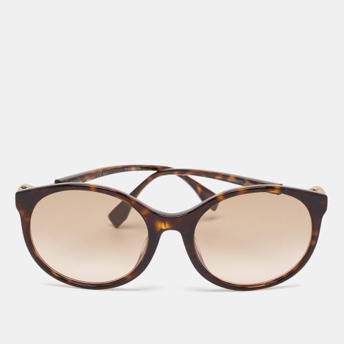 Fendi Havana Gradient FF0362/F Round Sunglasses - Fendi - Modalova