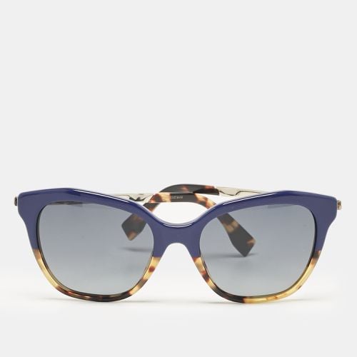 Fendi Tortoise Blue/Blue FF0089/S Cat-Eye Sunglasses - Fendi - Modalova