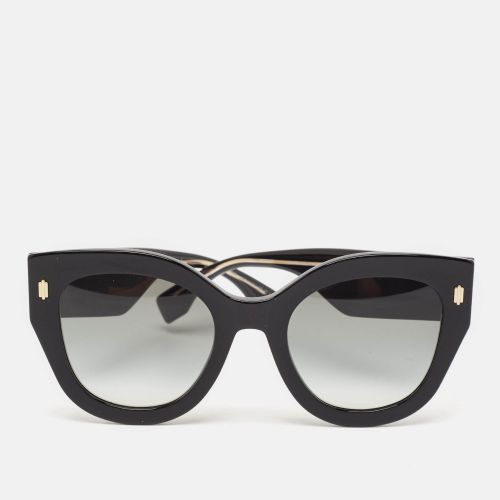 Fendi Black Gradient FF0435/S Square Oversized Sunglasses - Fendi - Modalova