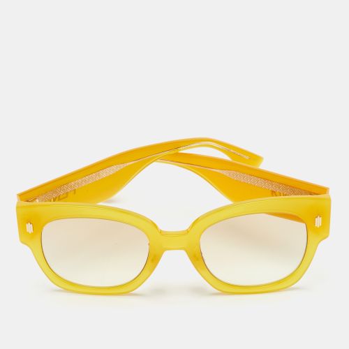 Fendi Yellow/Beige Gradient FF0458 Square Sunglasses - Fendi - Modalova