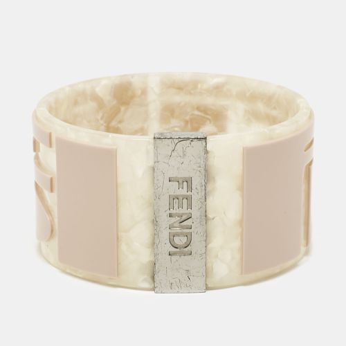 Logo Resin Tone Bangle Bracelet - Fendi - Modalova